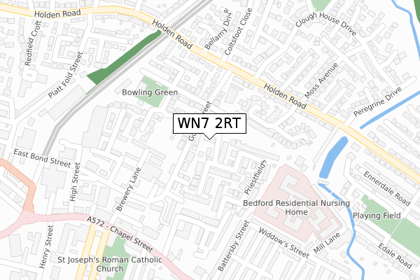 WN7 2RT map - large scale - OS Open Zoomstack (Ordnance Survey) WN7 2RT map - large scale - OS Open Zoomstack (Ordnance Survey)