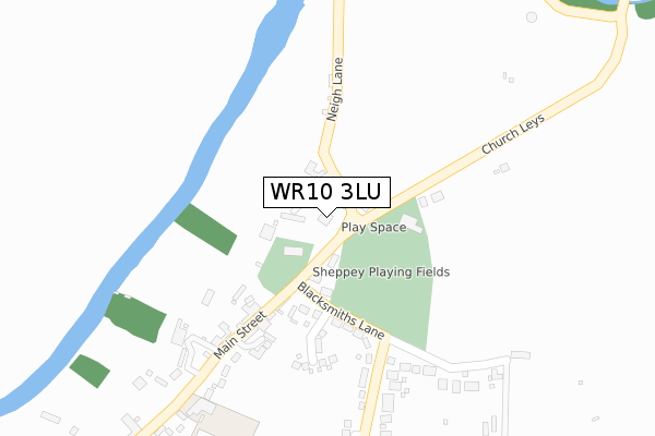 WR10 3LU map - large scale - OS Open Zoomstack (Ordnance Survey) WR10 3LU map - large scale - OS Open Zoomstack (Ordnance Survey)