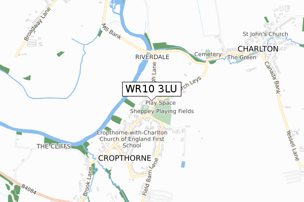 WR10 3LU map - small scale - OS Open Zoomstack (Ordnance Survey) WR10 3LU map - small scale - OS Open Zoomstack (Ordnance Survey)