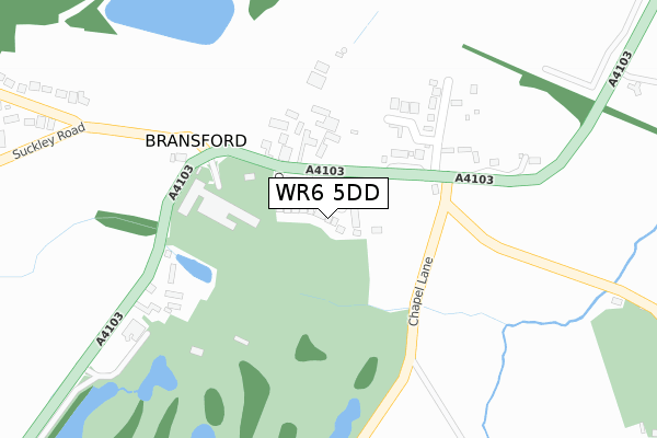 WR6 5DD map - large scale - OS Open Zoomstack (Ordnance Survey) WR6 5DD map - large scale - OS Open Zoomstack (Ordnance Survey)