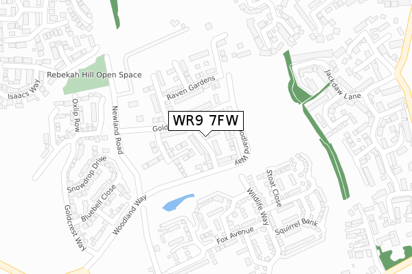 WR9 7FW map - large scale - OS Open Zoomstack (Ordnance Survey) WR9 7FW map - large scale - OS Open Zoomstack (Ordnance Survey)