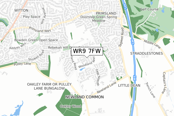 WR9 7FW map - small scale - OS Open Zoomstack (Ordnance Survey) WR9 7FW map - small scale - OS Open Zoomstack (Ordnance Survey)