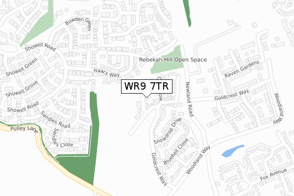 WR9 7TR map - large scale - OS Open Zoomstack (Ordnance Survey) WR9 7TR map - large scale - OS Open Zoomstack (Ordnance Survey)