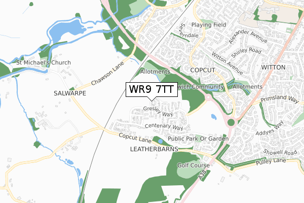 WR9 7TT map - small scale - OS Open Zoomstack (Ordnance Survey) WR9 7TT map - small scale - OS Open Zoomstack (Ordnance Survey)
