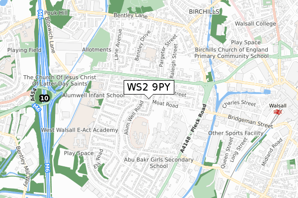 WS2 9PY maps, stats, and open data