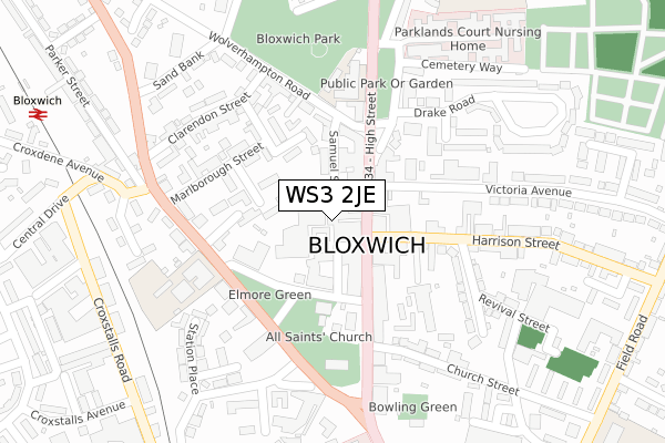 WS3 2JE map - large scale - OS Open Zoomstack (Ordnance Survey) WS3 2JE map - large scale - OS Open Zoomstack (Ordnance Survey)