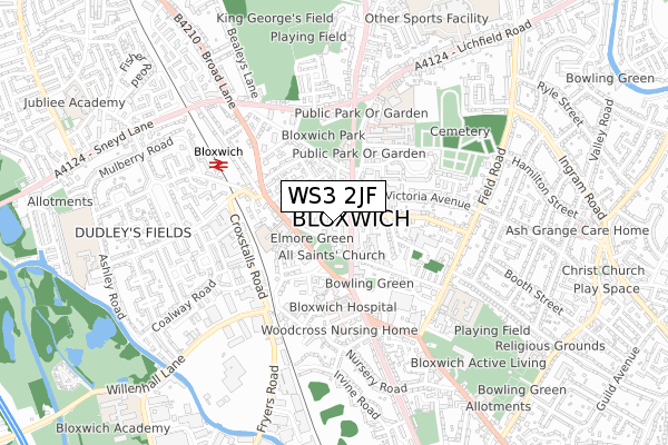 WS3 2JF map - small scale - OS Open Zoomstack (Ordnance Survey) WS3 2JF map - small scale - OS Open Zoomstack (Ordnance Survey)