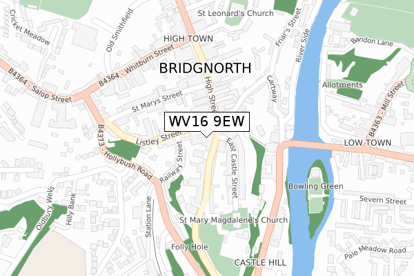 WV16 9EW map - large scale - OS Open Zoomstack (Ordnance Survey) WV16 9EW map - large scale - OS Open Zoomstack (Ordnance Survey)