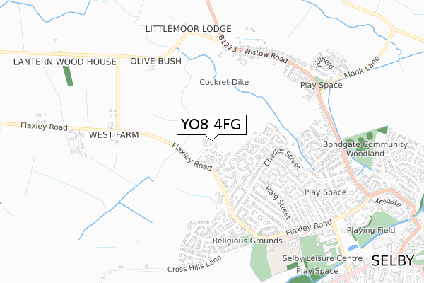 YO8 4FG maps, stats, and open data