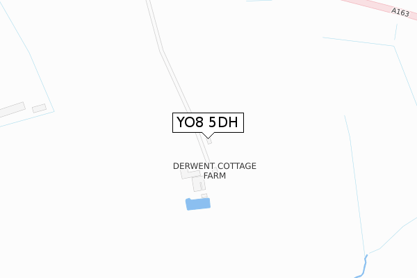 YO8 5DH map - large scale - OS Open Zoomstack (Ordnance Survey) YO8 5DH map - large scale - OS Open Zoomstack (Ordnance Survey)
