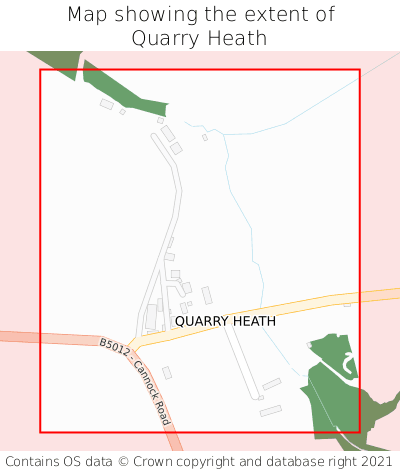 Map showing extent of Quarry Heath as bounding box