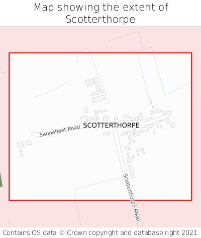 Map showing extent of Scotterthorpe as bounding box