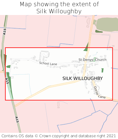 Map showing extent of Silk Willoughby as bounding box
