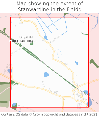 Map showing extent of Stanwardine in the Fields as bounding box