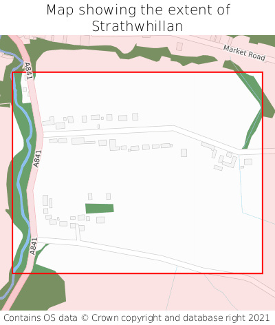 Map showing extent of Strathwhillan as bounding box
