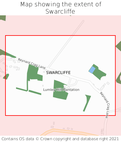 Map showing extent of Swarcliffe as bounding box