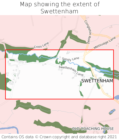 Map showing extent of Swettenham as bounding box