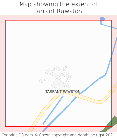 Map showing extent of Tarrant Rawston as bounding box