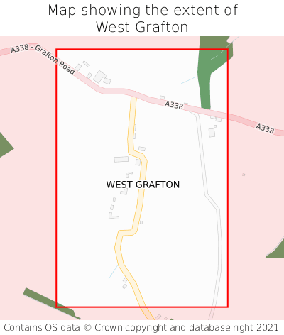 Map showing extent of West Grafton as bounding box