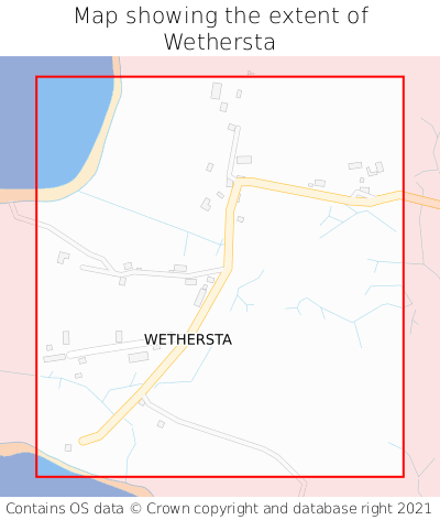 Map showing extent of Wethersta as bounding box