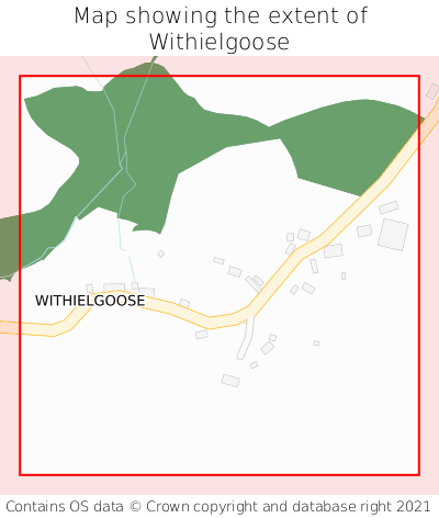 Map showing extent of Withielgoose as bounding box