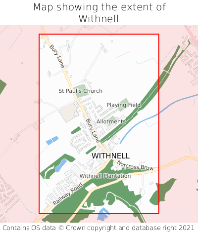 Map showing extent of Withnell as bounding box