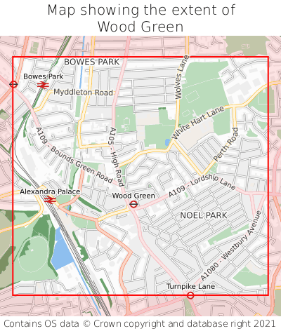 Wood Green London Map Where Is Wood Green? Wood Green On A Map