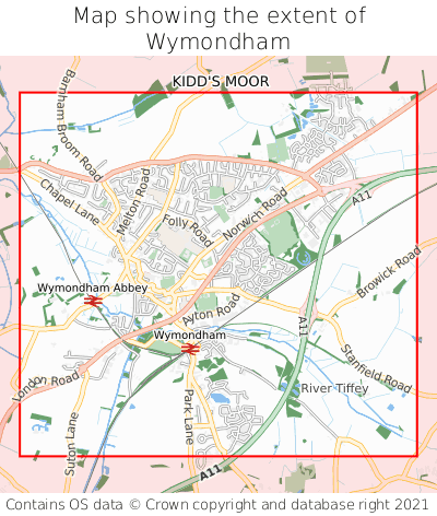 Map Of Wymondham Norfolk Where Is Wymondham? Wymondham On A Map