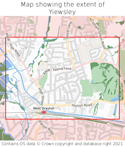 Map showing extent of Yiewsley as bounding box