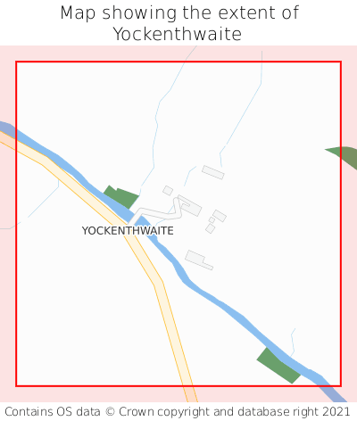 Map showing extent of Yockenthwaite as bounding box