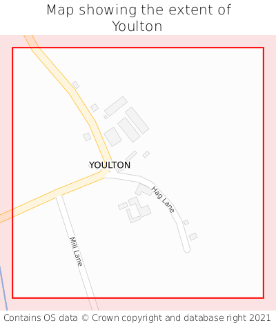 Map showing extent of Youlton as bounding box